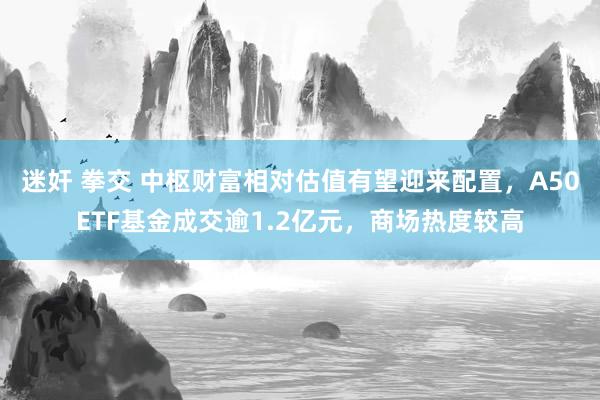 迷奸 拳交 中枢财富相对估值有望迎来配置，A50ETF基金成交逾1.2亿元，商场热度较高