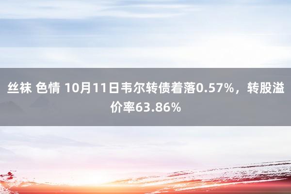 丝袜 色情 10月11日韦尔转债着落0.57%，转股溢价率63.86%