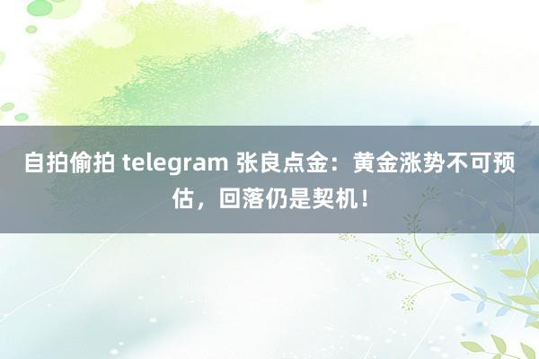 自拍偷拍 telegram 张良点金：黄金涨势不可预估，回落仍是契机！